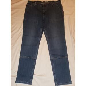 Carhartt Rugged Flex Relaxed Fit Double-Front Women Jeans Size 16 Tall